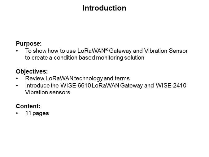 Image of B&B SmartWorx/Advantech LoRaWAN® Monitoring - Introduction