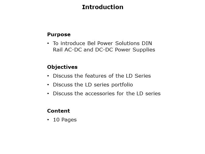 DIN Rail AC-DC and DC-DC Power Supplies Slide 1