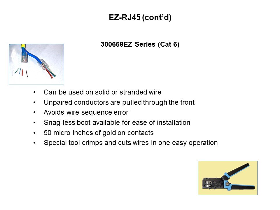 EZ-RJ45 Slide 5