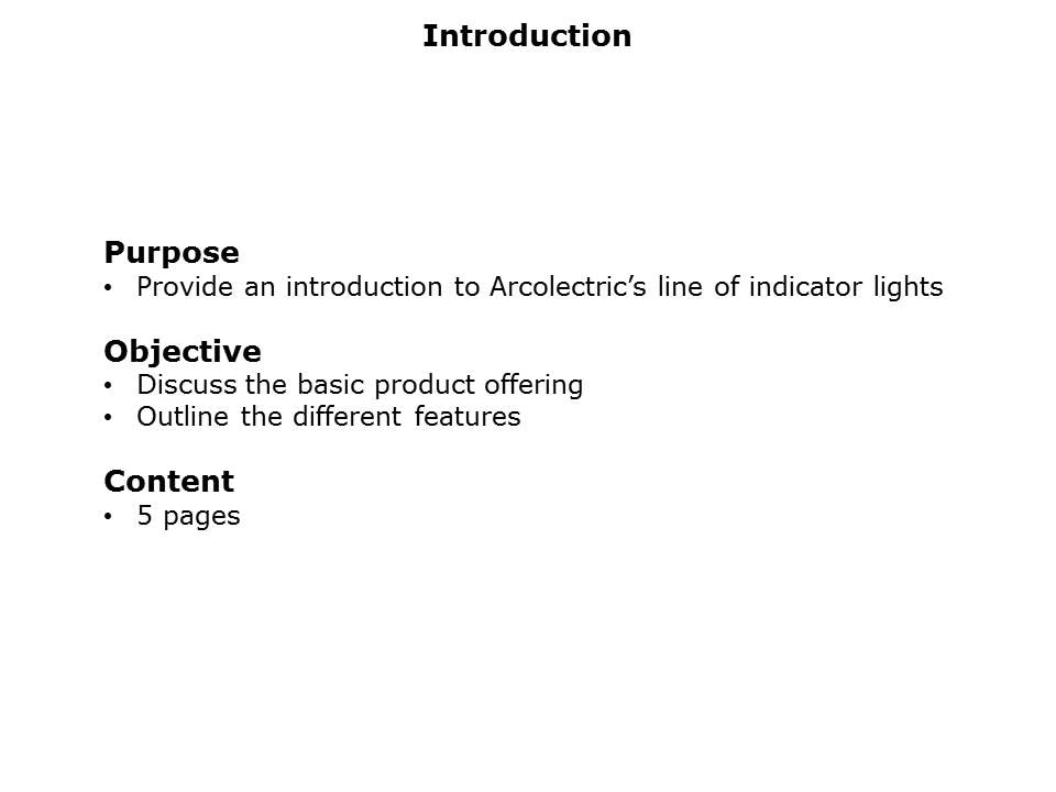 Image of Bulgin Indicator Lights - Introduction