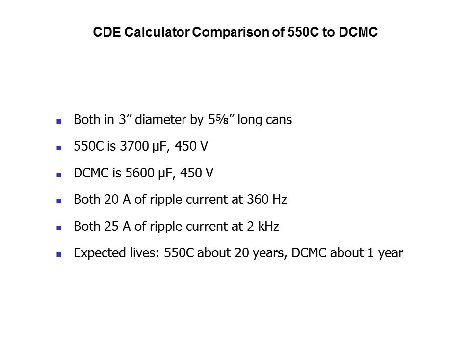 calc compar