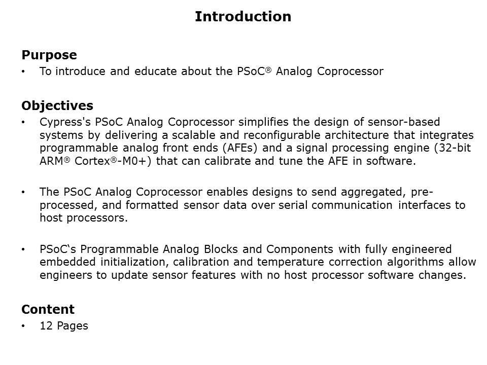 PSoC Analog Compressor Slide 1