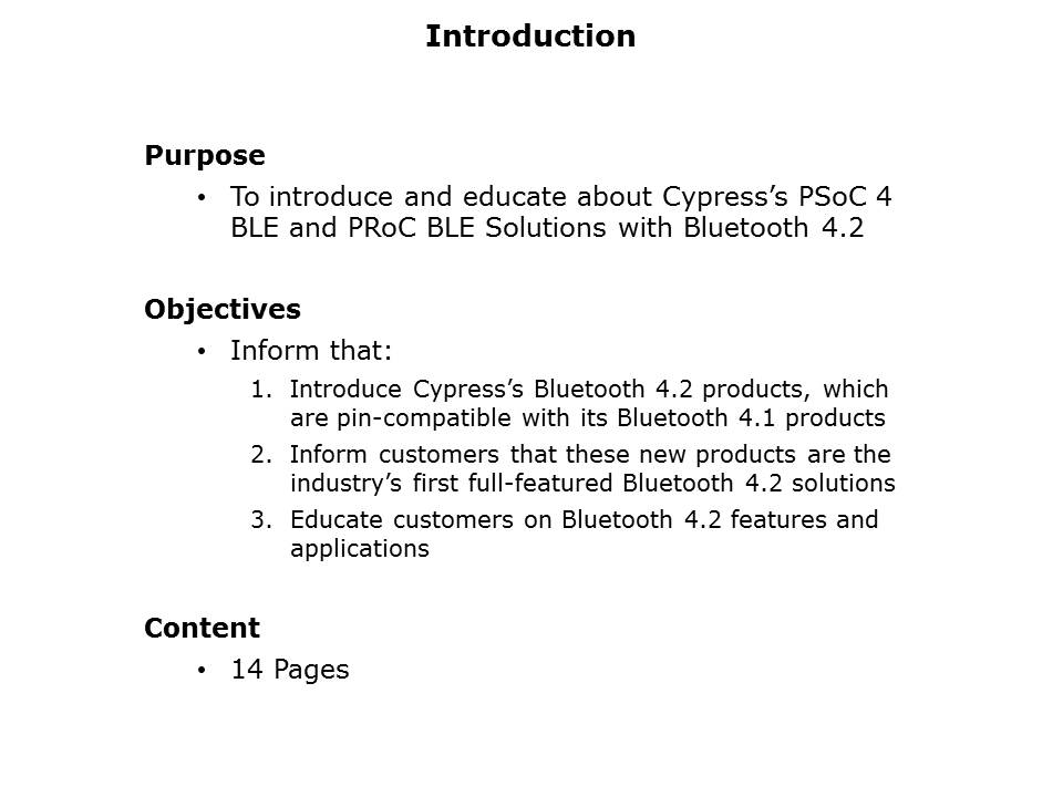 Bluetooth 4.2 Overview Slide 1