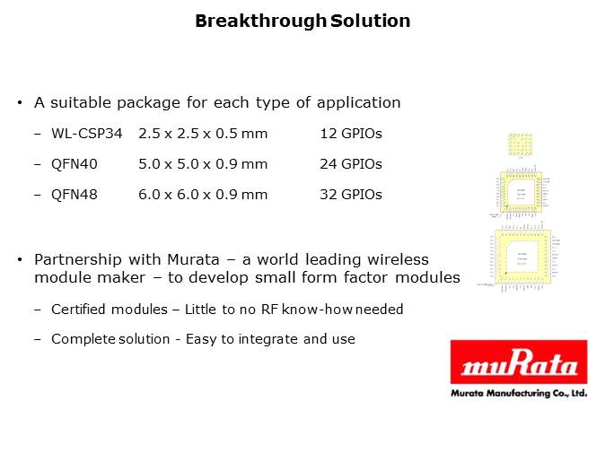 Single-Mode Bluetooth Smart System-on-Chip Solution Slide 10