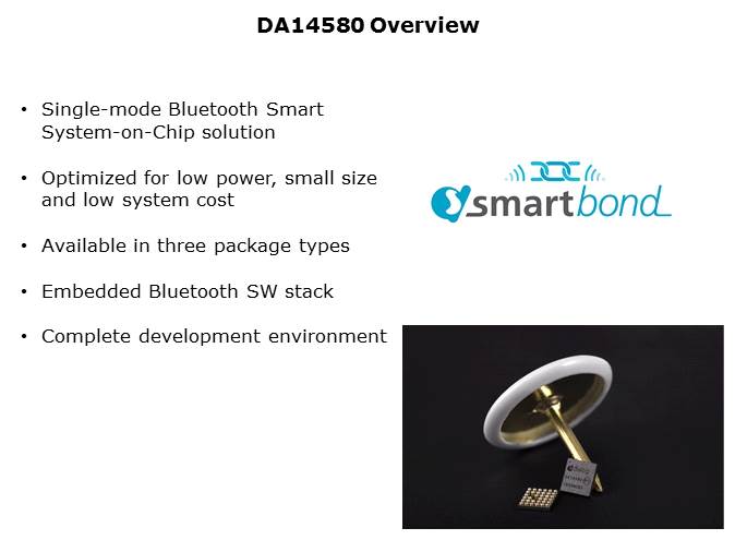 Single-Mode Bluetooth Smart System-on-Chip Solution Slide 2