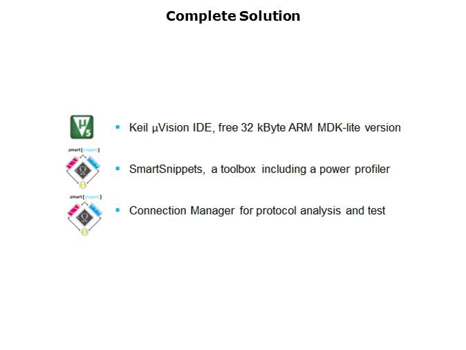 Single-Mode Bluetooth Smart System-on-Chip Solution Slide 20