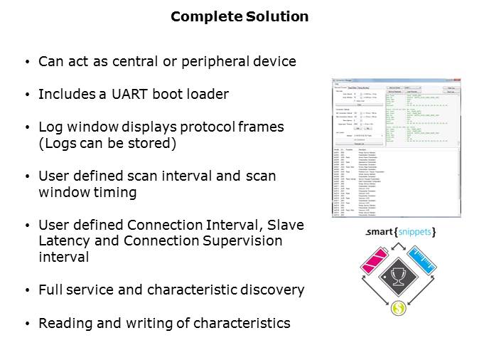 Single-Mode Bluetooth Smart System-on-Chip Solution Slide 23