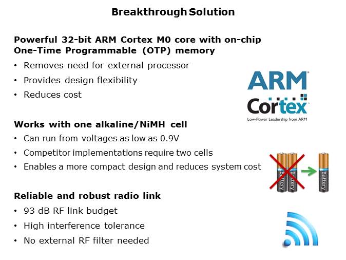 Single-Mode Bluetooth Smart System-on-Chip Solution Slide 8