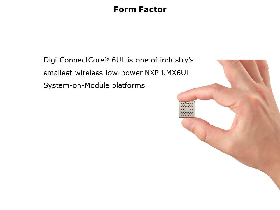 ConnectCore UL6 SoM Platform Slide 4