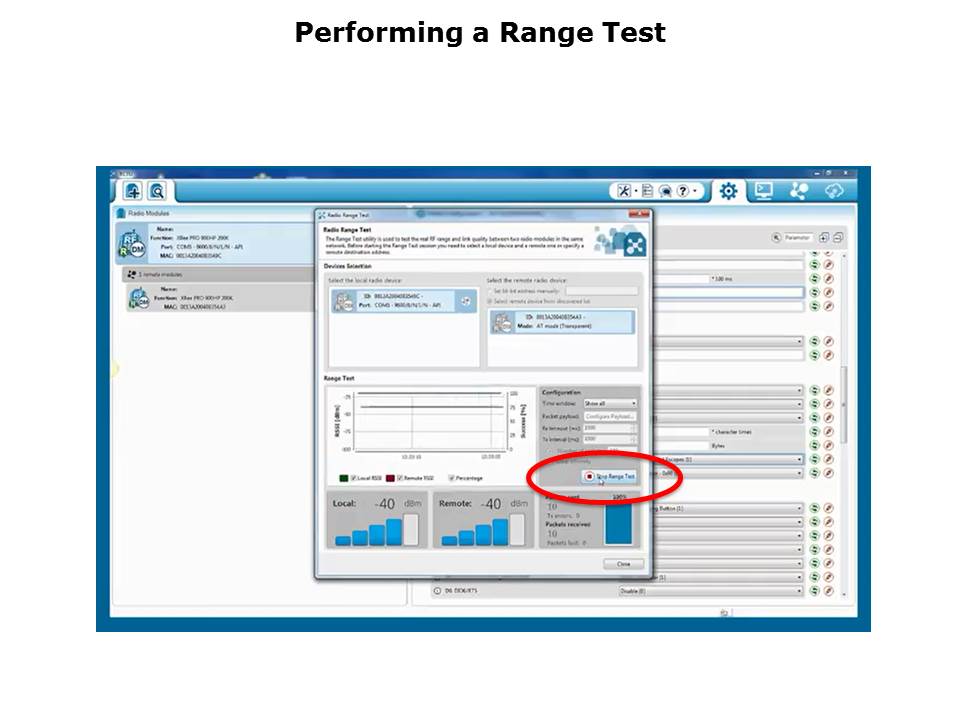 How to Perform a Range Test Slide 15