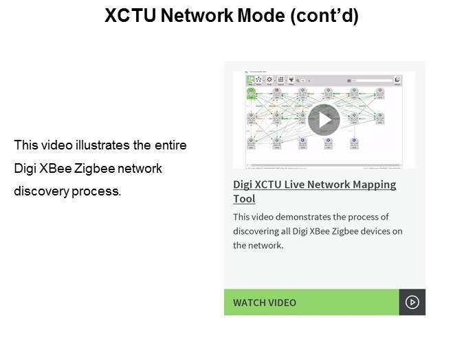 Mapping a Digi XBee IoT Network with Digi XCTU Slide 11