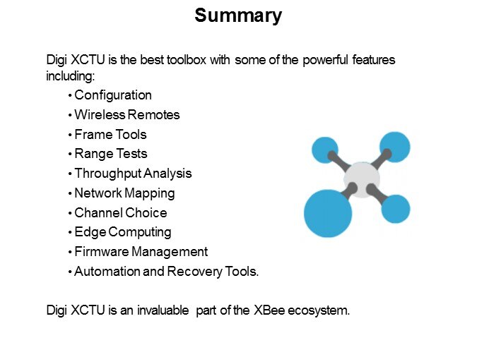 Mapping a Digi XBee IoT Network with Digi XCTU Slide 22