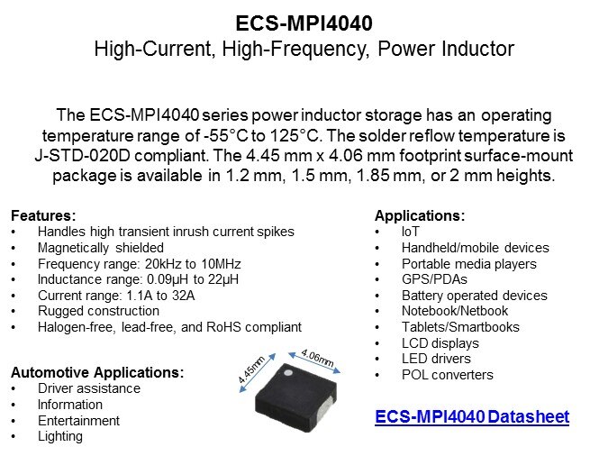 Image of ECS Magnetic Product Portfolio - Slide5