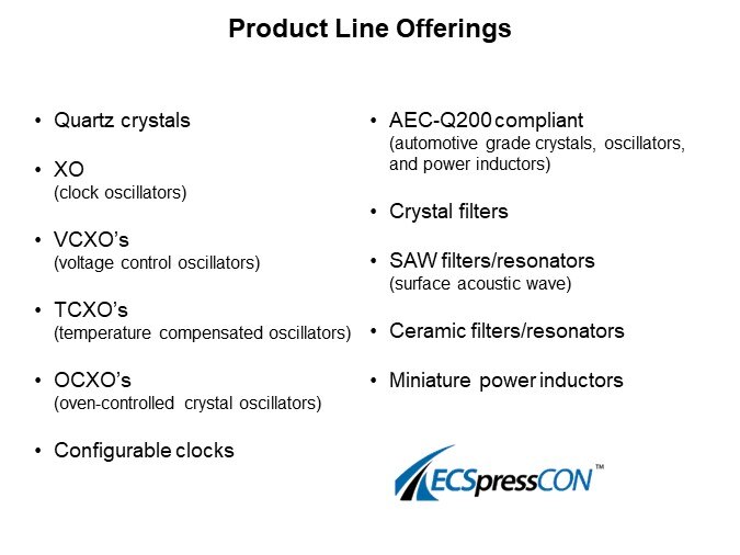 Image of ECS MultiVolt Oscillator Products-Slide2