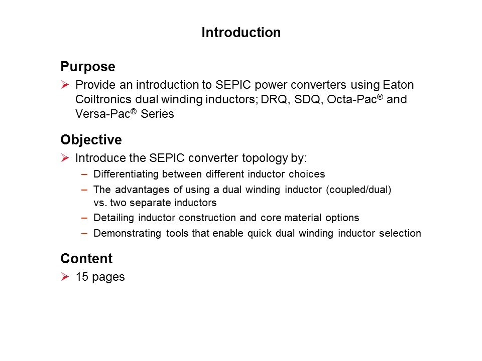 SEPIC Converter Slide 1