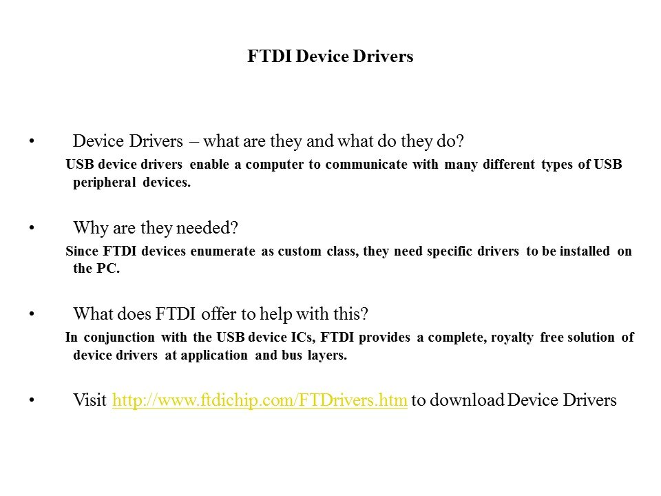 ftdi device3