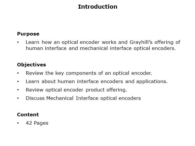 Optical Encoder Slide 1