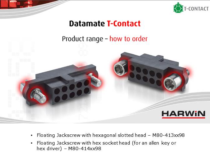 Datamate T-Contact Overview Slide 7