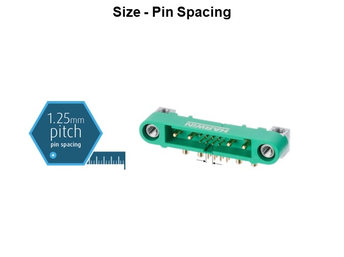 Size - Pin Spacing