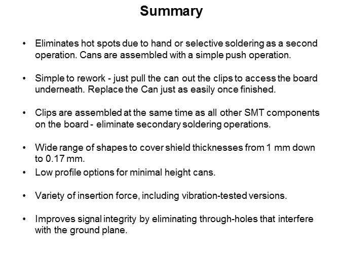 RFI Shield Slide 14