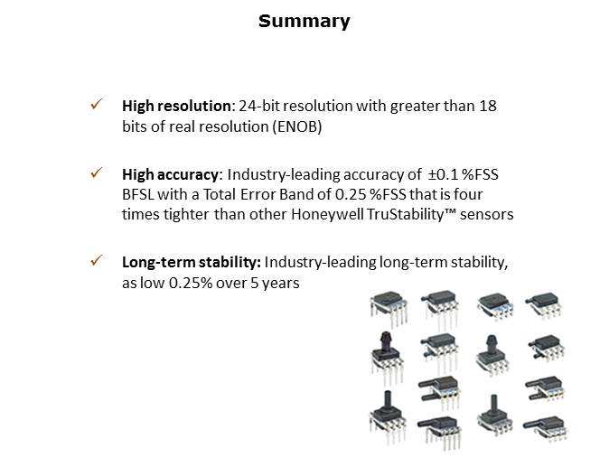 TruStability Board Mount Pressure Sensors High Resolution RSC Series Slide 10