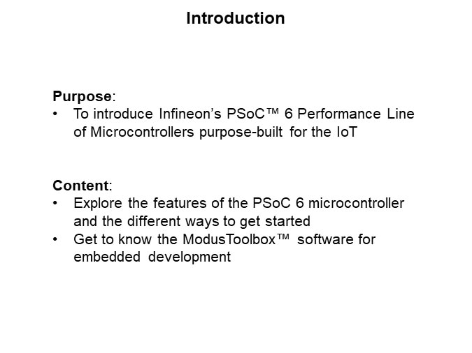 Image of Infineon Technology PSoC™ 6 Microcontrollers - Introduction