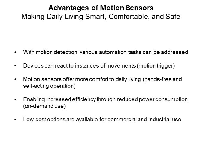 Image of InnoSenT IMD-2000 Radar Motion Detector -  Advantages