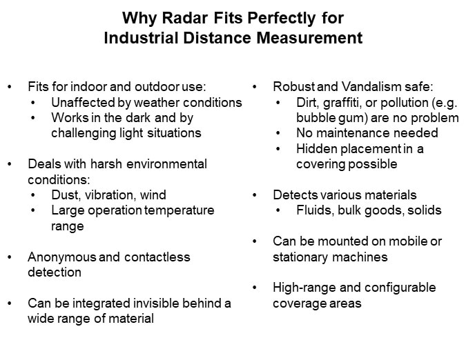 Image of InnoSenT iSYS-6030 Radar System for Distance Measurement - Why Radar Fits Perfectly