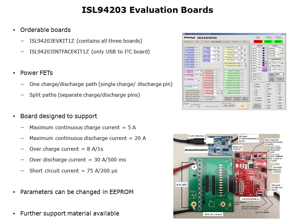 ISL94203 Battery Management IC Slide 15