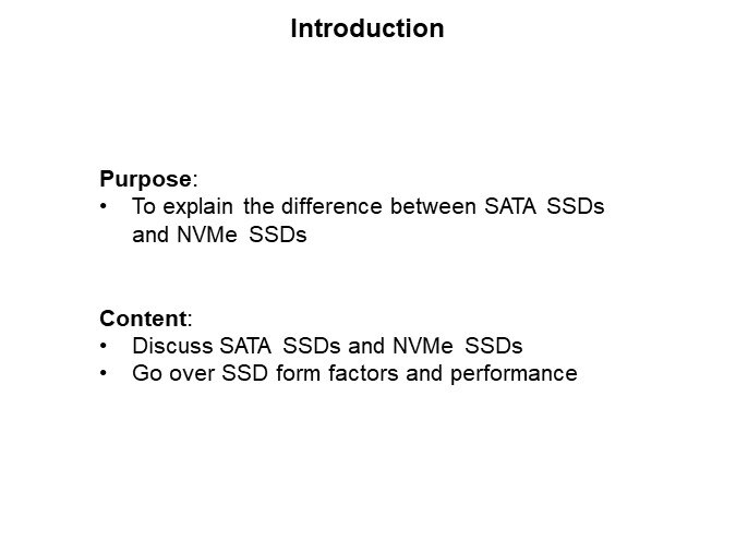 Image of Kingston Technology SSD Interface Comparison: SATA vs. NVMe - Introduction