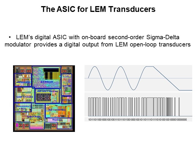 The ASIC for LEM Transducers