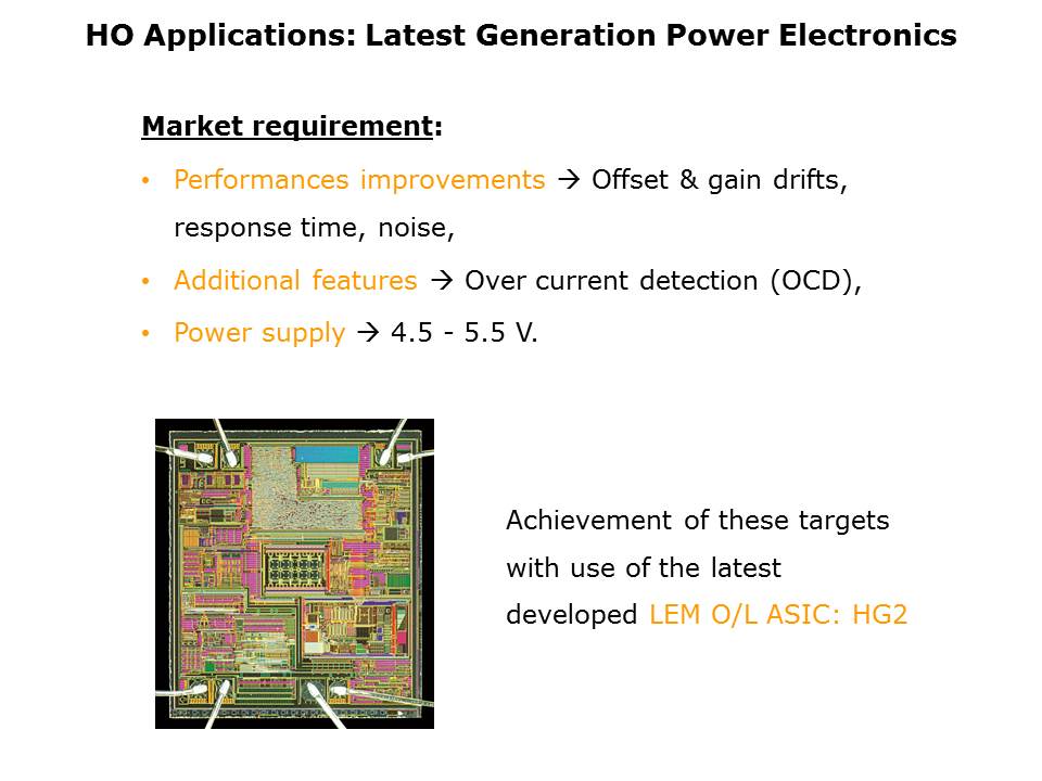 HO Series of Mid Range Current Transducers Slide 3