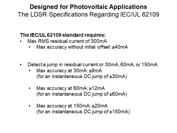 Image of LEM LDSR Leakage Current Measurement for Safety - Slide7