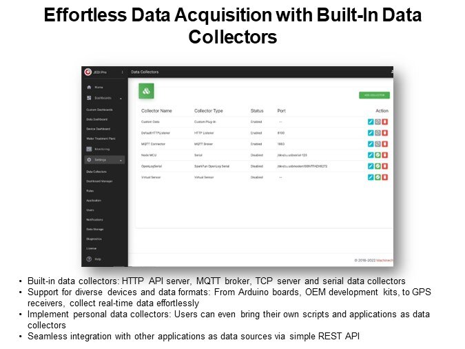 Effortless Data Acquisition with Built-In Data Collectors