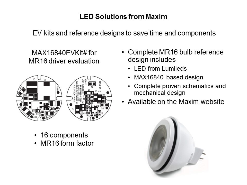 MAX16840 LED Driver Slide 6