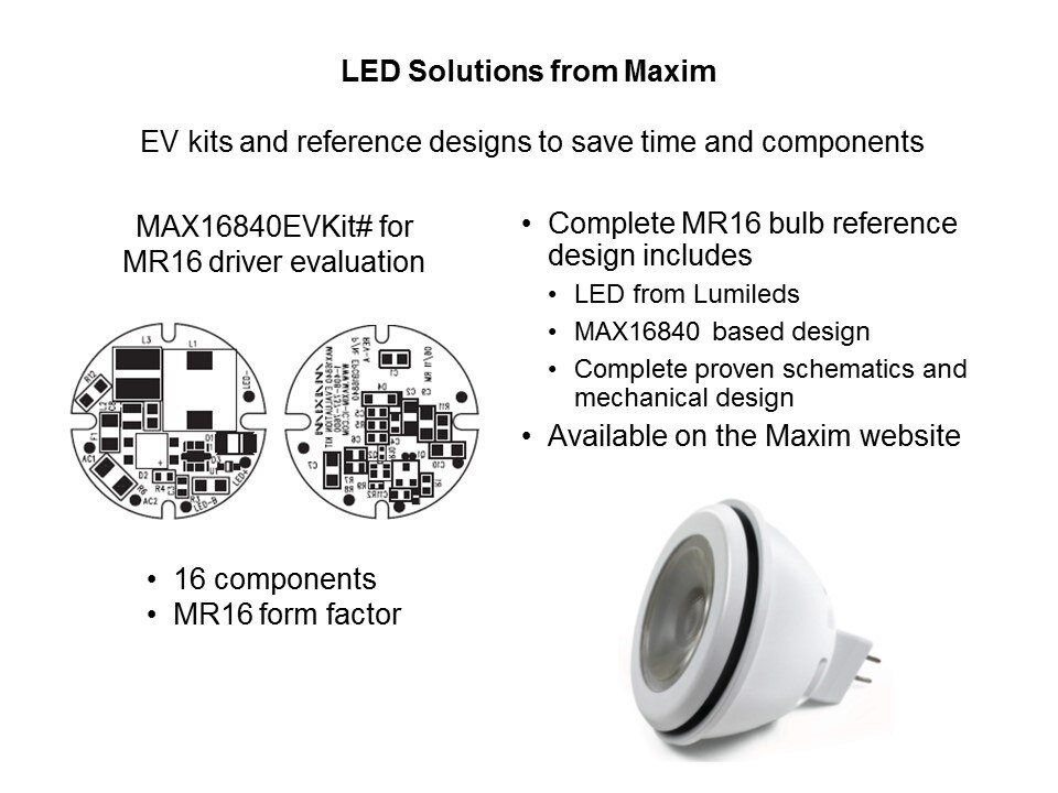 MAX16840 LED Driver Slide 6