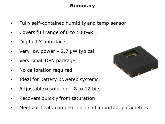 HTU-21D Digital Humidity and Temperature Sensor Slide 7