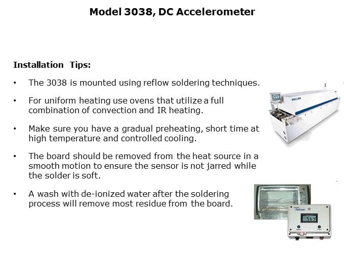 Model 3038 DC Accelerometer Slide 6