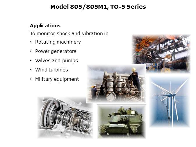 Model 805/805M1 Accelerometers Slide 4