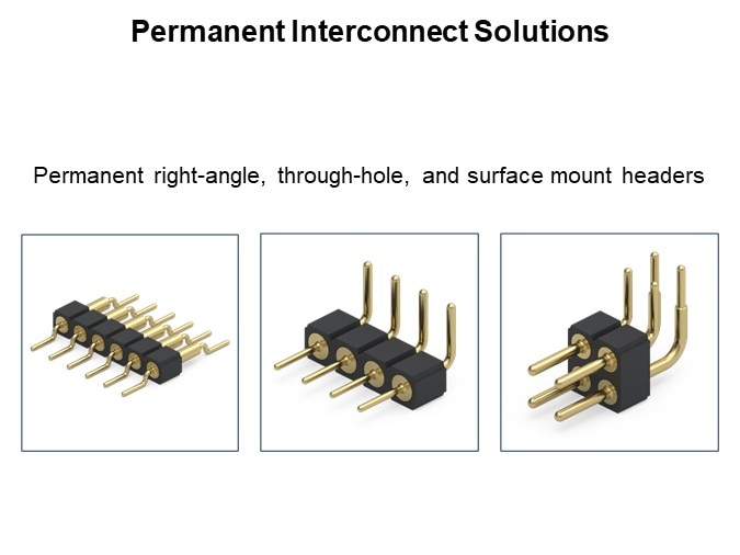 Permanent Interconnect Solutions