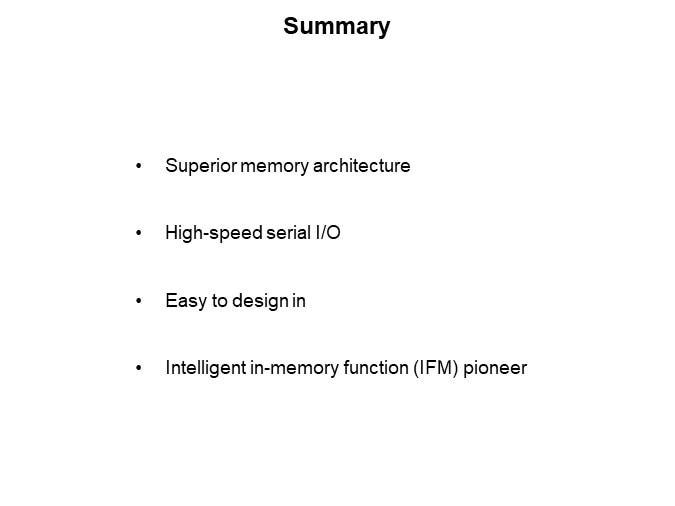 Image of MoSys Accelerator Bandwidth Engine: High Performance/High Bandwidth - Summary