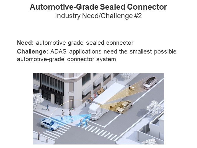 Automotive-Grade Sealed Connector - Industry Need/Challenge #2