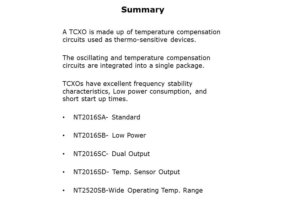 TCXO Portfolio Slide 12