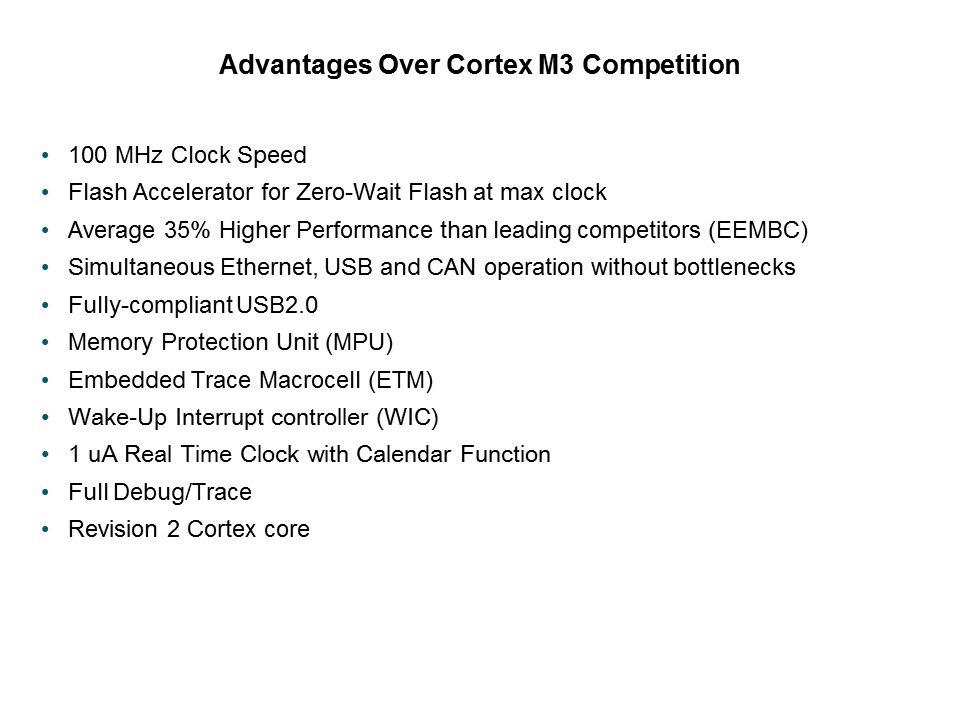 LPC1700 Microcontroller Slide 11