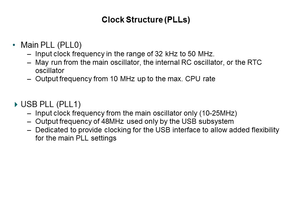 LPC1700 Microcontroller Slide 20