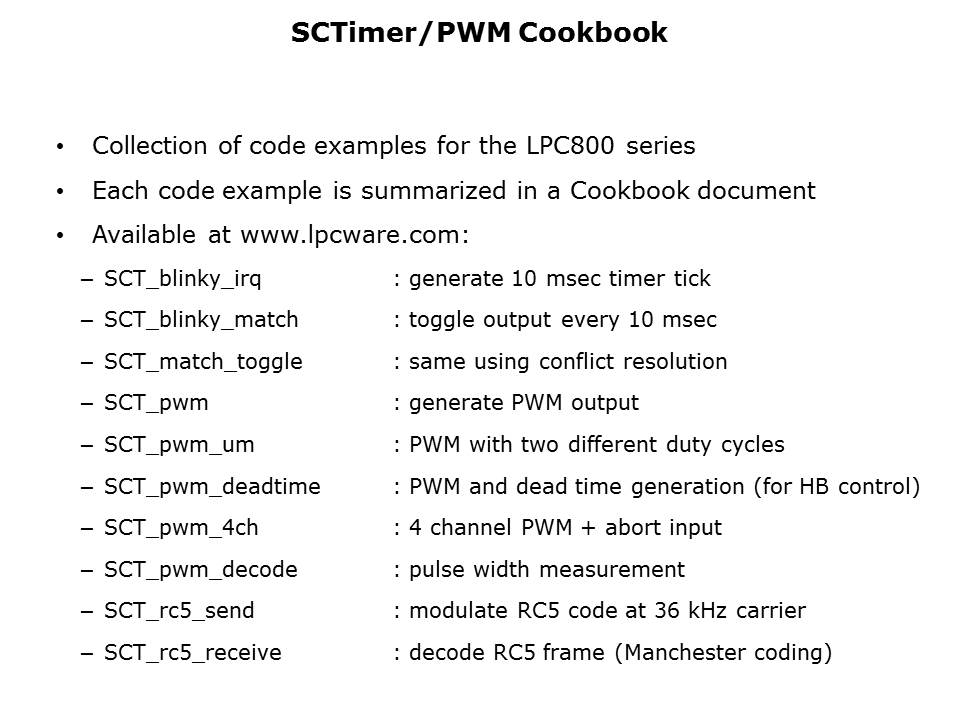 PWM and Timer Applications Slide 7