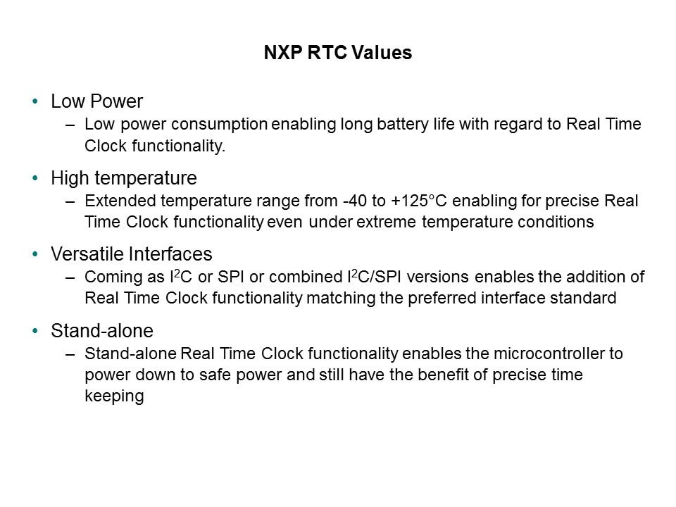 Real Time Clocks Slide 6