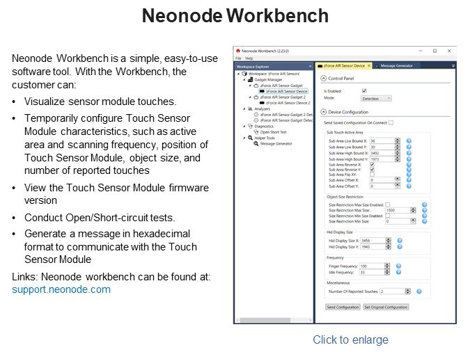 Neonode Workbench