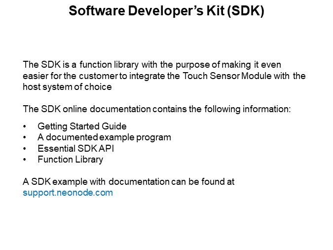 Software Developer’s Kit (SDK)