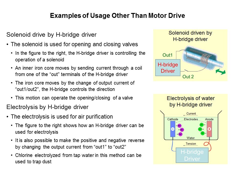 General Purpose Motor Drivers in 3-15 Volt Range Slide 17